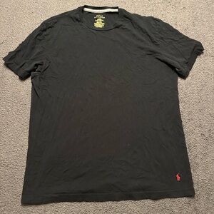 Polo Ralph Lauren Black Tee Large